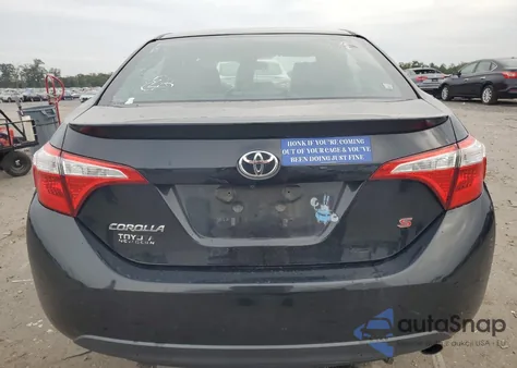 2016 Toyota Corolla L from USA, damaged, VIN 2T1BURHE4GC630993